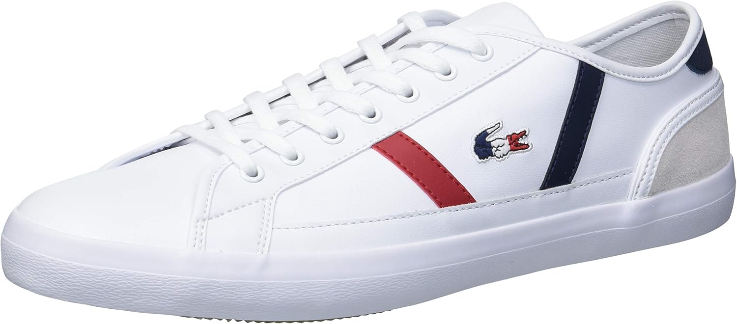 lacoste sideline tricolor sneaker