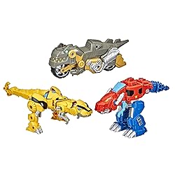 Transformers Playskool Primal Team-Up 3-Pack with
