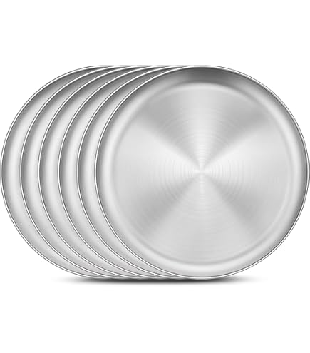 Frigya Kunefe Plate - Kook- en serveerset voor versnipperd Kadaif, Phyllo-deeg - 3-delige zilveren aluminium pan (compatibel met Frozen Kunefe