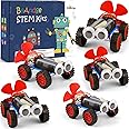 STEM Toys Science Kits for Kids 8-10 6-8 - 5 Set Wind Powered Car, Craft kit Birthday Gifts for 6 7 8 9 10 Year Old Boys Girl