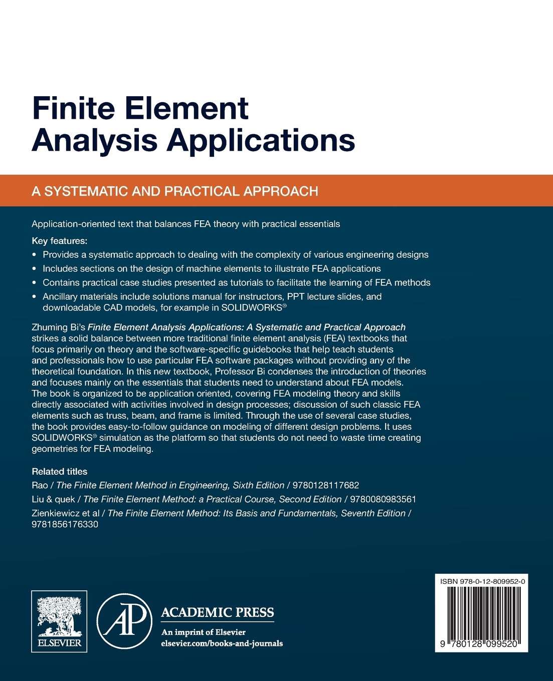 Buy Finite Element Analysis Applications: A Systematic and Practical  Approach Book Online at Low Prices in India | Finite Element Analysis  Applications: A ...
