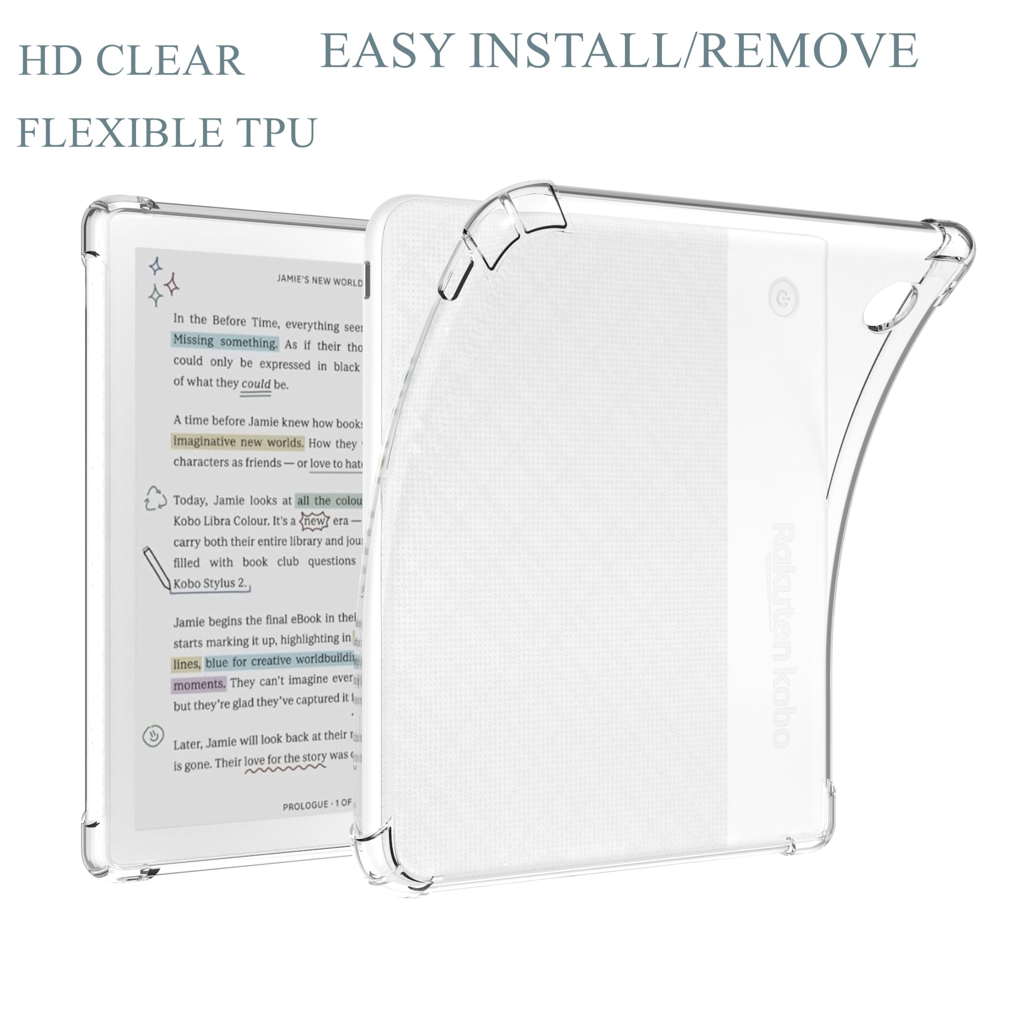 Stianiiie Case for Kobo Libra Colour 7