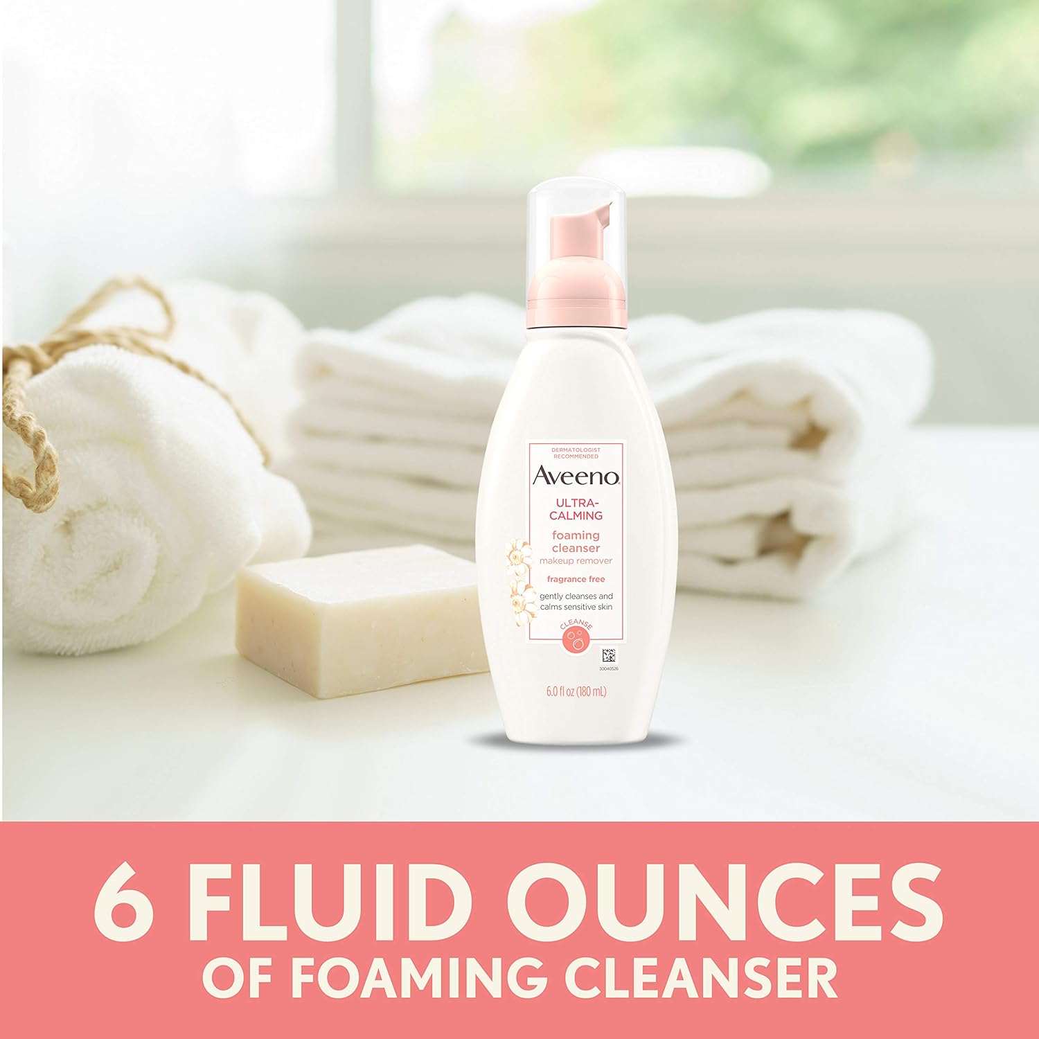 aveeno ultra calming foaming cleanser ph
