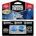 KontrolFreek FPS Freek Edge for Nintendo Switch Pro Controller | Performance Thumbsticks | 1 High-Rise Convex, 1 Low-Rise Convex | Blue