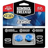KontrolFreek FPS Freek Edge for Nintendo Switch Pro Controller | Performance Thumbsticks | 1 High-Rise Convex, 1 Low-Rise Convex | Blue