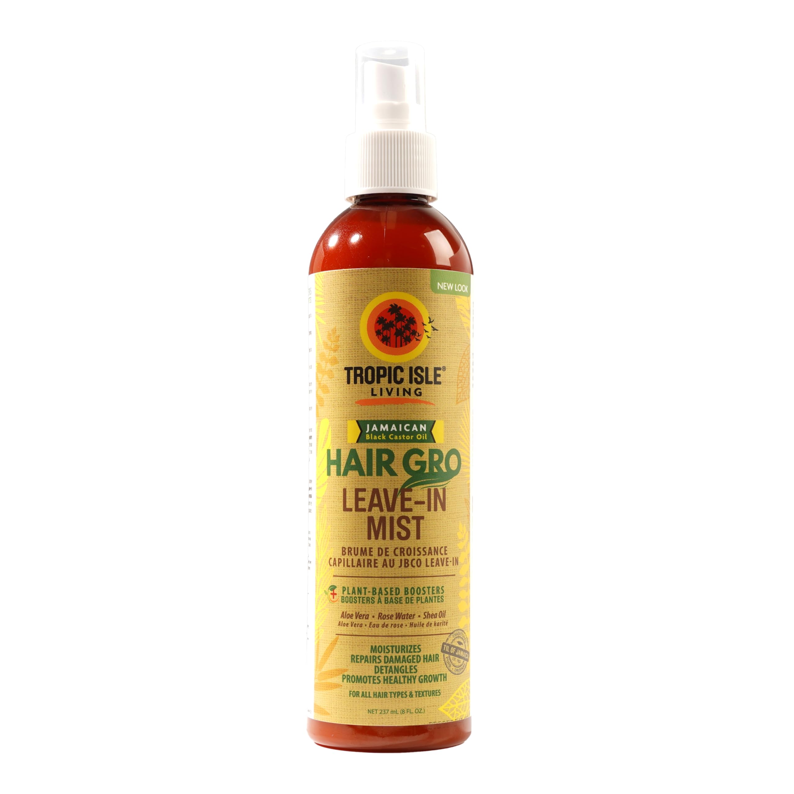 Tropic Isle Living Jamaican Black Castor Oil Daily Hair Growth Leave-in Conditioning Mist (8 ounce)
