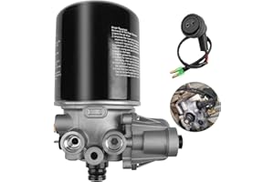 MISAKOMO Car Air Clean Dryers R955205, Compatible with Meritor-Wabco System Saver 1200 Wabco SS1200 Volvo Kenworth Peterbilt 379 Cascadia Other RV Bus Trucks 12V Interior Cab Fresh Air Filter for Peterbilt