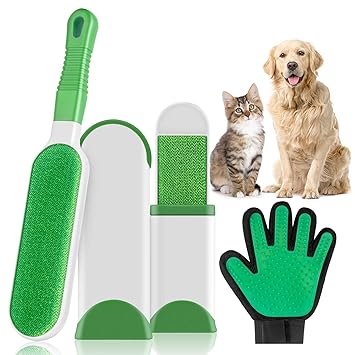 Tecdo Spazzola Rimozione Animali Domestici Spazzola Togli Peli Per Cani Gatti Magica Spazzola Peli Animali E Levapelucchi Adatto A Vestiti Divani