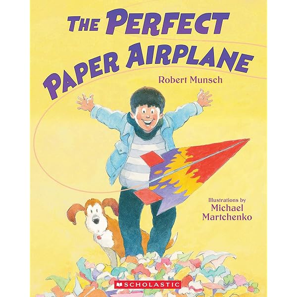 Peter Max Paper Airplane Book: Peter Max, blank endpaper former