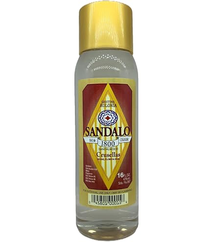 Amazon.com: Crusellas Legitima Kolonia 1800 Sandalo (Sandalwood