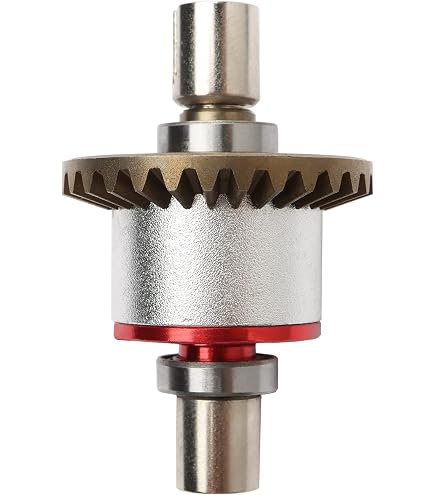 Haptufer Arbre d'entraînement et en métal pour HBX 16889 16889A 16890 16890A SG1601 SG1602 1/16 RC Car Upgrade Pièces, Argent