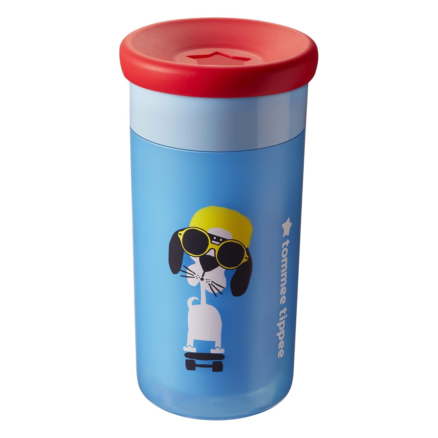 Tommee Tippee Spill-Proof Insulated Easiflow 360 Degree Cup, Boy - 12M+, 2ct, Lt. Blue & Green : Baby