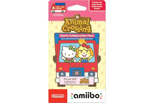 Nintendo Animal Crossing Sanrio Collaboration Pack - Nintendo Switch Accessories