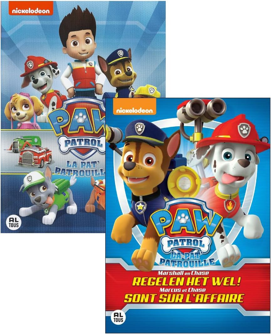 Pat' Patrouille : Le Film Amazon Prime Paw Patrol 1 et 2 - La Pat Patrouille 1 + 2 Langue: Français: Amazon.fr
