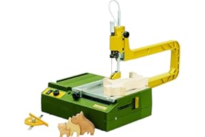 Proxxon DS 230/E 27088 Scroll Saw 85 W with Saw Blades Worktop 160 x 160 mm