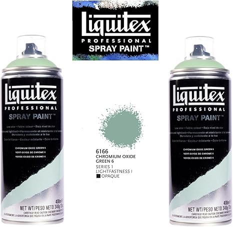Liquitex Professional Oxyde De Chrome 6 Couleur Vert Spray Peinture En Bombe Aerosol 400 Ml En Verre Bois Metal Plastique Pour Maconnerie Lot De 3 Amazon Fr Cuisine Maison