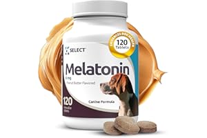 K9 Select Melatonin for Large Dogs - Anxiety Relief Treats for Sleep, Stress, Thunderstorms & Fireworks - Calming Chews for D