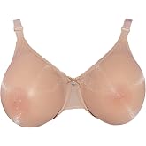 BIMEI See-Through Steel-rimed Bra Pocket Bra for Silicone Breastforms