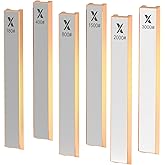 XARILK 6 PCS Diamond Knife Sharpening Stones Set with Aluminum Base 6.2×0.9", Diamond Plates Kit for XARILK Type Sharpeners S
