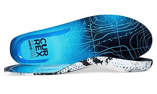 CURREX HikePro Sohle – Einlegesohlen zum Wandern für mehr Gefühl und Kontrolle – Mehr Spaß und Sicherheit mit Spezial Einlage