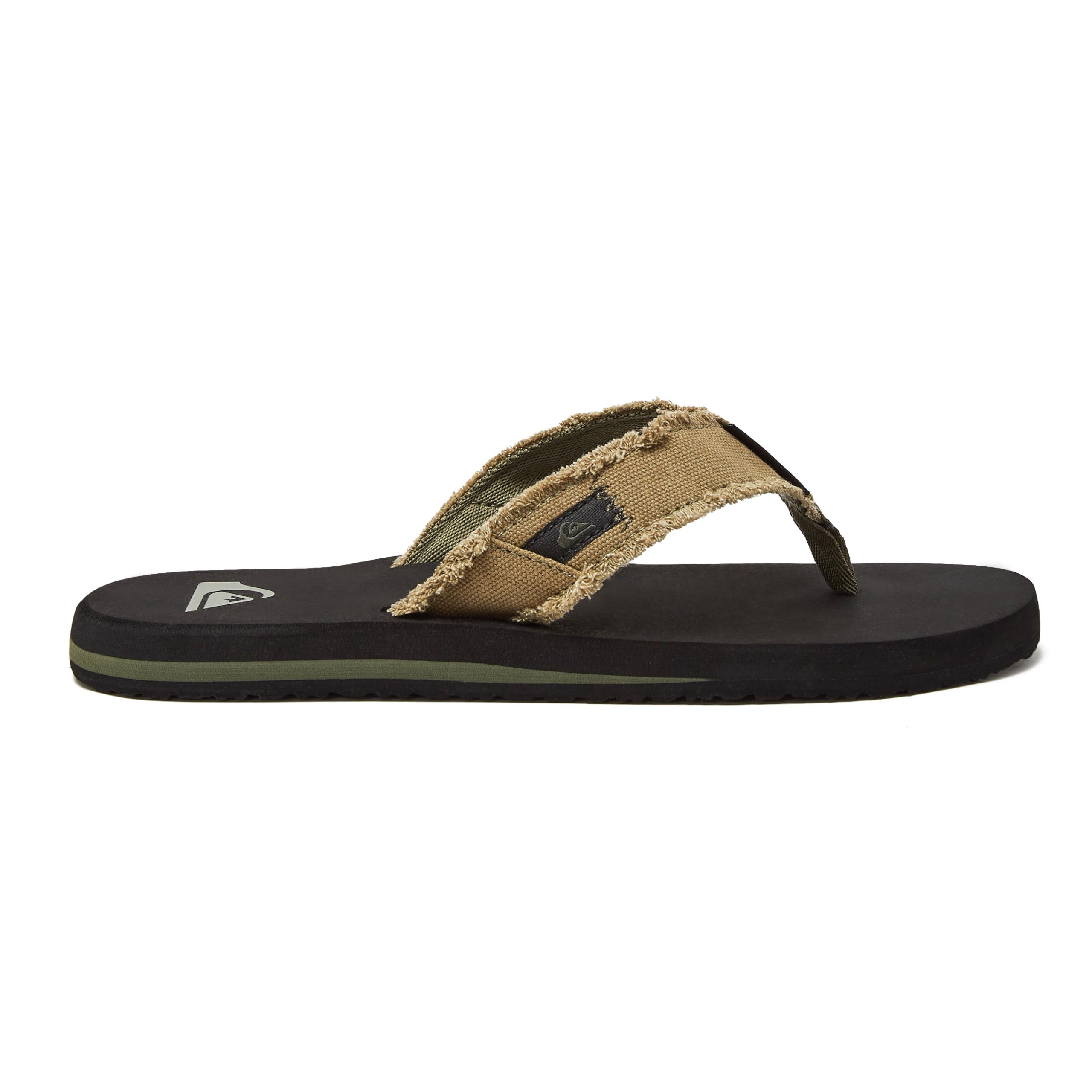 Quiksilver Herren Monkey Abyss Zehentrenner, Schwarz Green Black Brown Xgkc, 44 EU 2