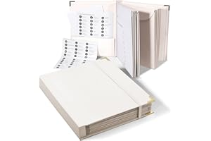 BANGREAT Document Organizer,Important Document Organizer| Extra Thick Paper,Hard Cardboard Cover,Durable Binder for Office and Home,Birth Certificates, Social Security Cards, Passports