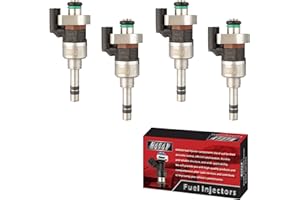 MACAX Set of 4 Fuel Injectors FJ1293 55577403 Replacement Compatible with Chevrolet Cruze 2016-2019 Equinox 2018-2020 Malibu 