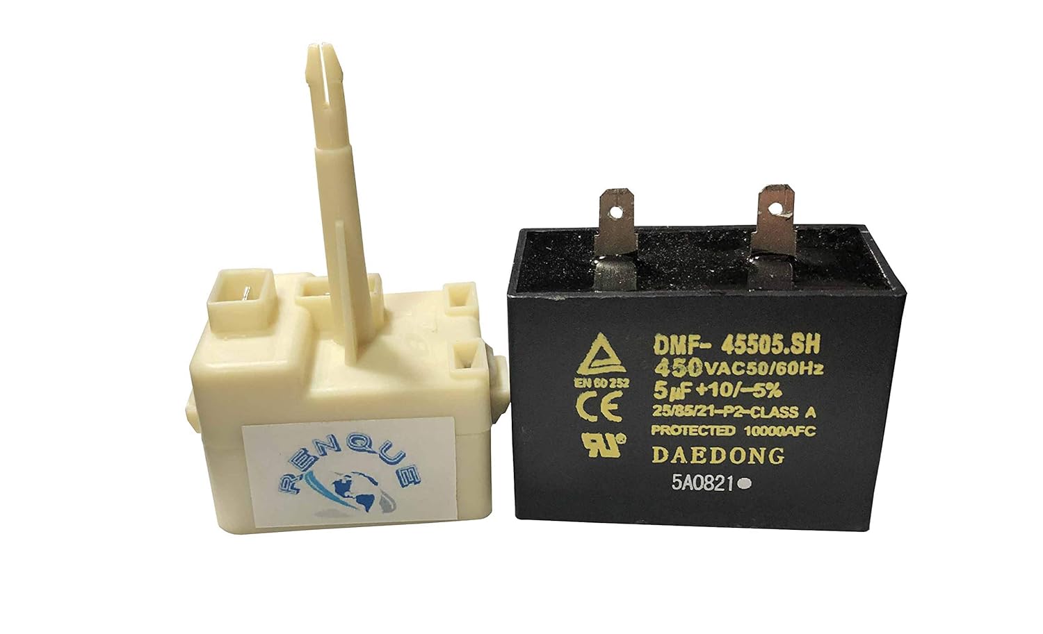 Spareworld Relay And Capacitor Set Compatible With Samsung Refrigerator Amazon In Home Kitchen