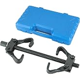 weyleity Coil Spring Compressor Tool Kit | Vehicle Strut &amp; Coil Spring Installer/Remover Fit Most Struts &amp; Coil Springs for Auto Repair with Tempered Chrome Steel Jaws