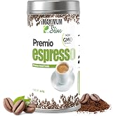 Maximum Slim Premio Espresso, Bold and Rich Espresso Flavor, 100% Arabica Beans. Premium Instant Formula, 14.1 oz