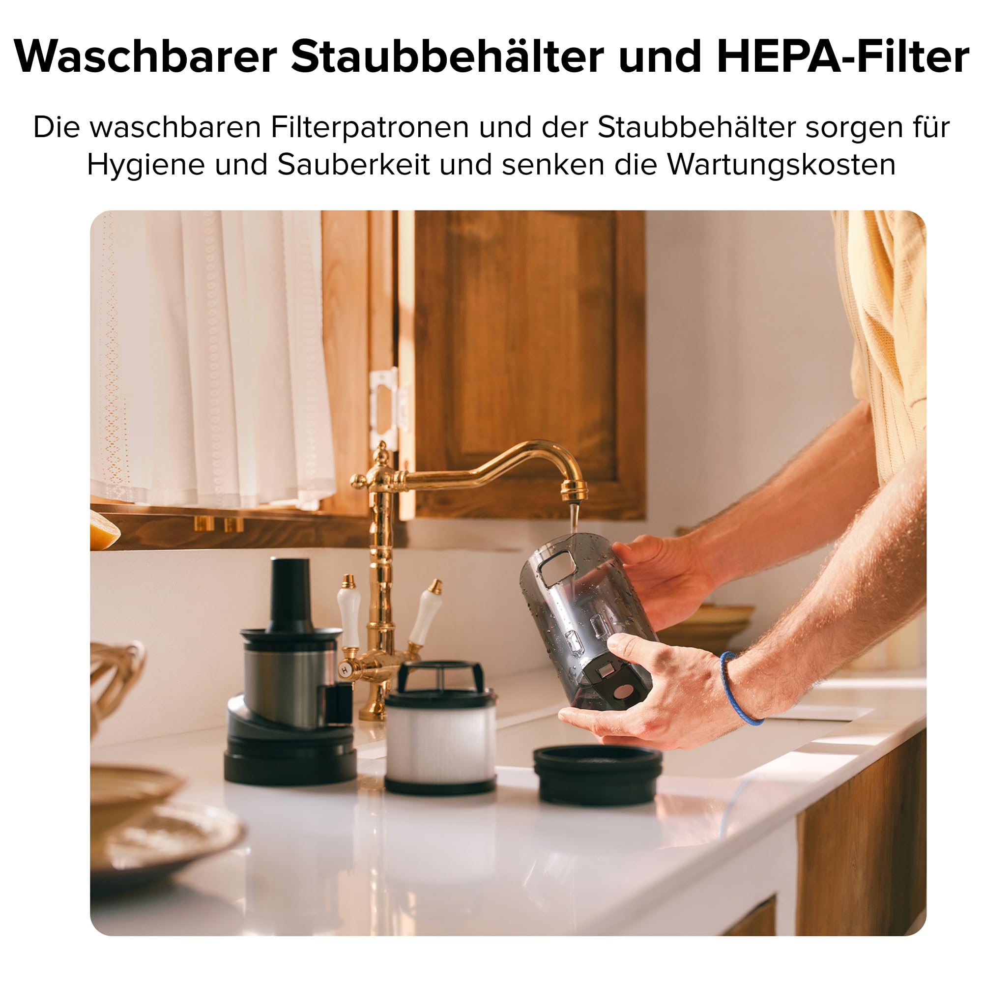 roborock H60 Ultra Akku Staubsauger, 210AW kraftvolle Saugleistung, 90 Min. Maximale Laufzeit, 90° Flexibler Saugrohr, Staubsauger kabellos, Anti-Tangle Bürste für Teppiche, Hartböden, Tierhaare, Auto 8