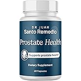 Santo Remedio Prostate Health Supplement for Men, 60 Capsules | Supports Men's Prostate Health &amp; Healthy Urinary Tract Function - Saw Palmetto 640 mg, Stinging Nettle, Pumpkin Seed &amp; Pygeum