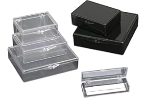 Western Blot Box Opaque Blk, Med Rect 3½x2-9/16x1" 5/pk