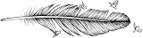 Inkbox Temporary Tattoo Feather Birds Free Flight Semi-Permanent 1-2 Weeks view 3