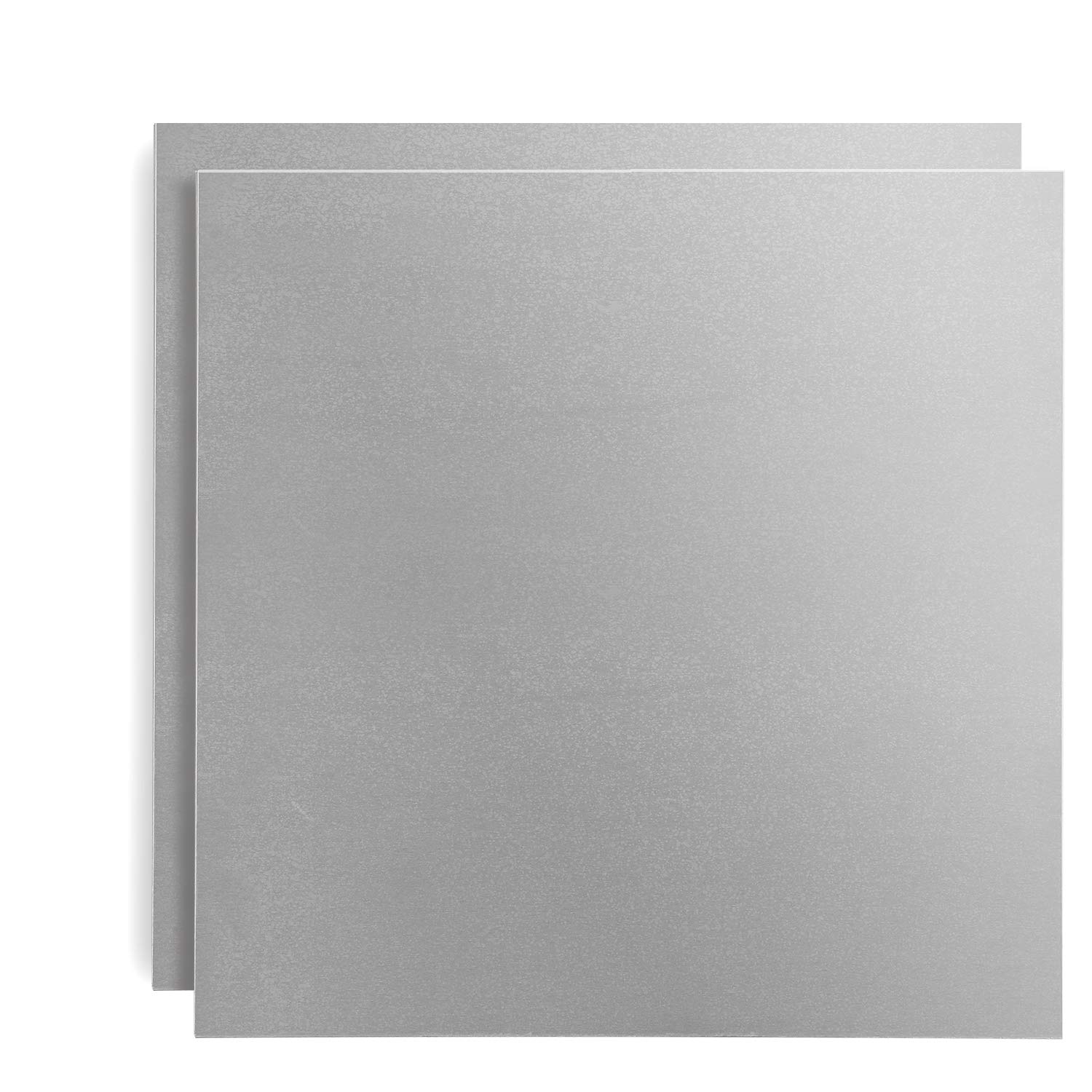 6061 Aluminum Sheet 12x12x1/4 Inch - Thick Polished Aluminum Plate For DIY Projects & Fabrication