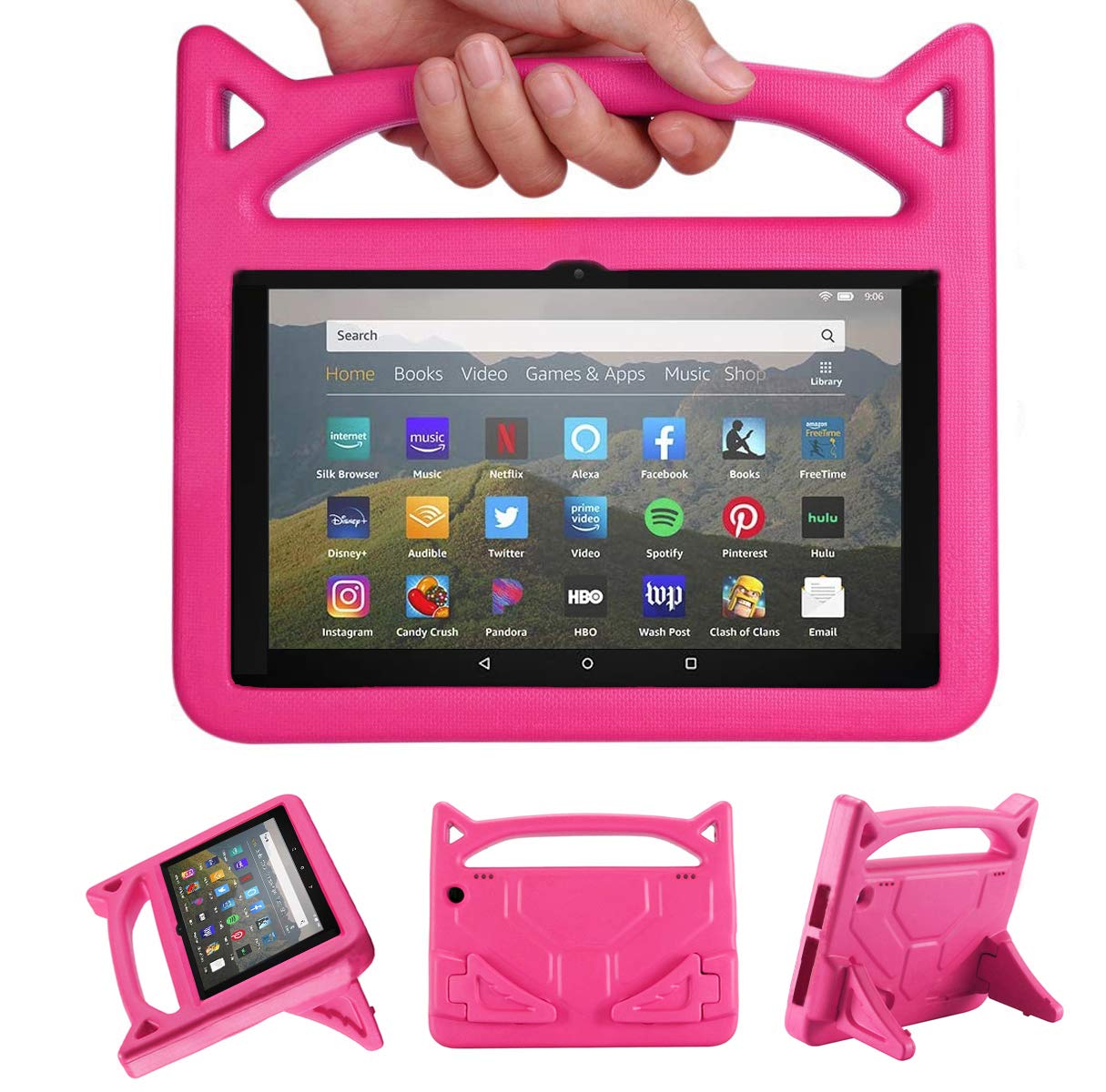 Fire HD 8 CaseFire HD 8 Tablet Case for Kids12th/10th Gen2024/2022