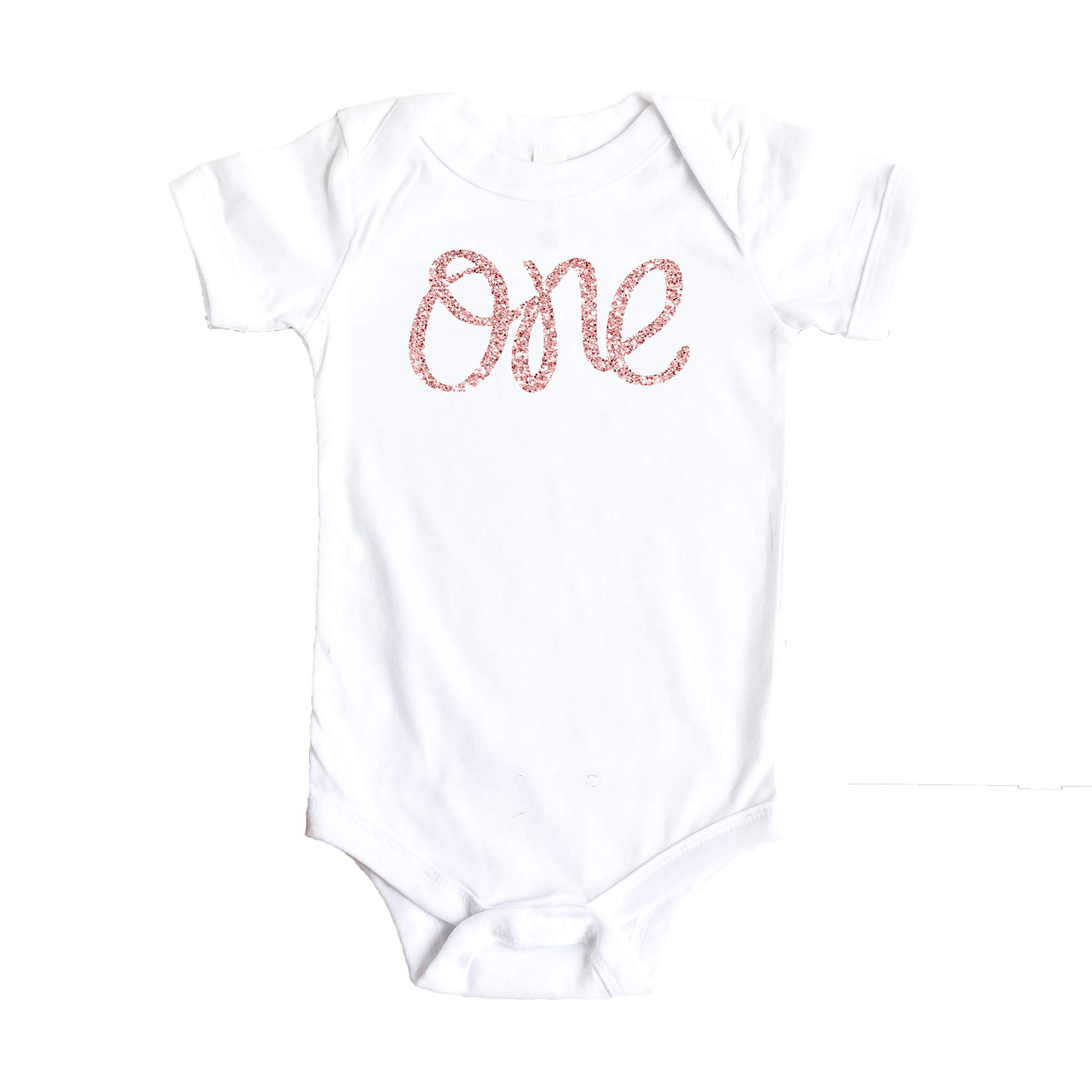 one birthday onesie girl