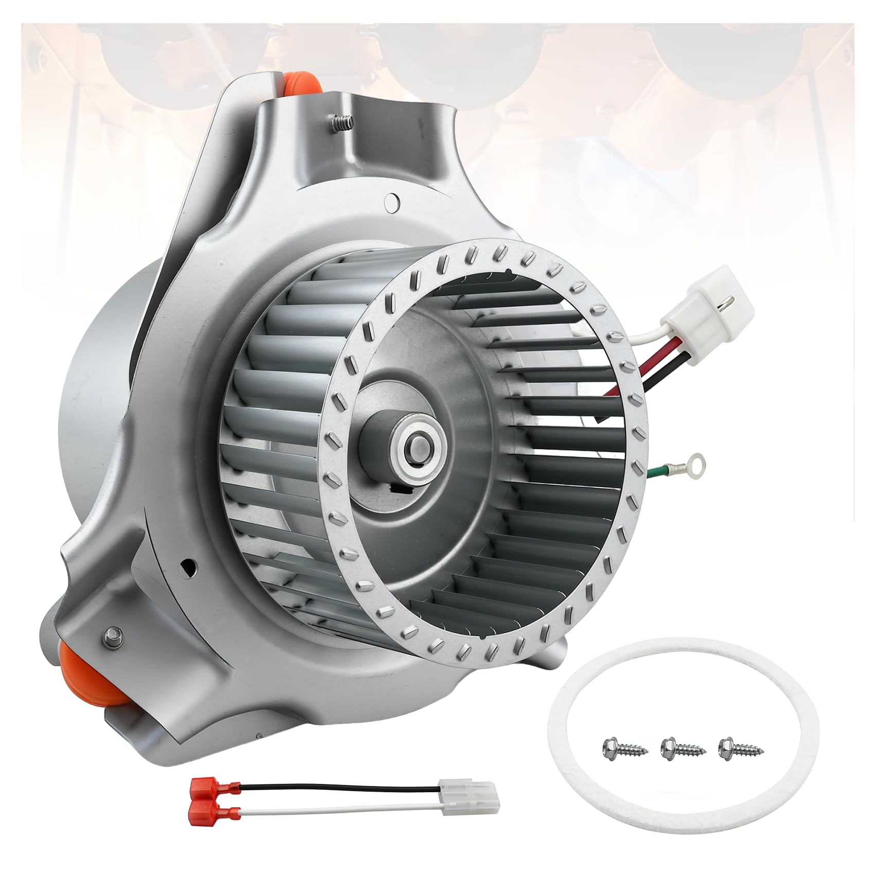 Photo 1 of 326628-763 HC21ZE122A Furnace Draft Inducer Motor, Compatible with carrier bryant payne 310AAV036110AAJA PG8JAA036110AAJA, Furnace Exhaust Vent Venter Blower Motor Assembly, Replacement J238-112-11202