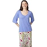 HUE Womens Sleep and Lounge Pajama Separates, Late Summer & Fall Collection