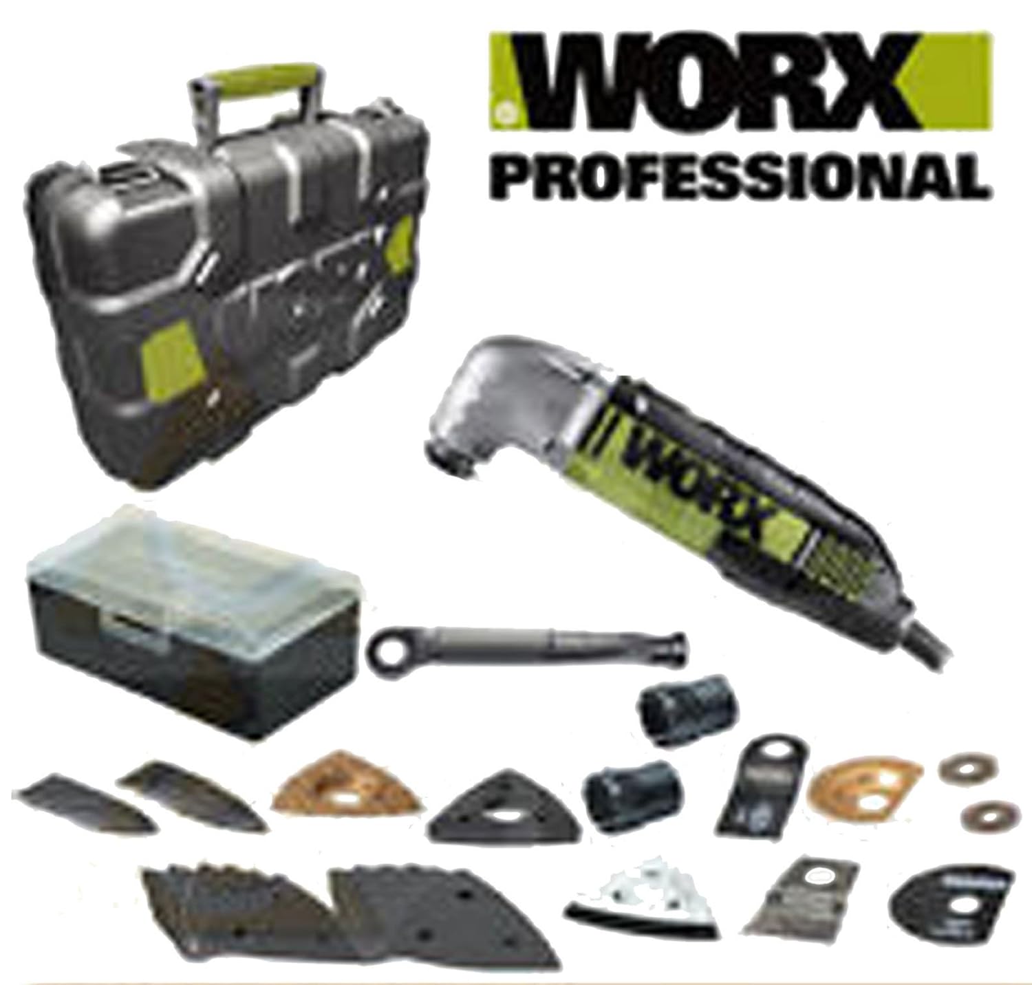 WORX Sonicrafter Multitool with *NEW* Universal Blade fitting + 39