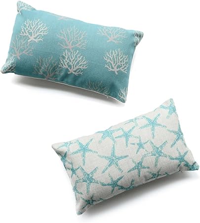 Amazon Com Hofdeco Decorative Set Of 2pcs Throw Pillow Case