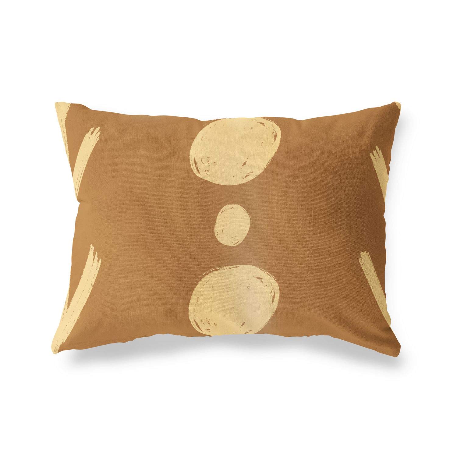 Bonamaison Decorative Cushion Cover Brown Tones, Throw Pillow Covers, Home Decorative Pillowcases for Livingroom, Sofa, Bedroom, Size:35x50 Cm - Designed and Manufactured in Turkey
