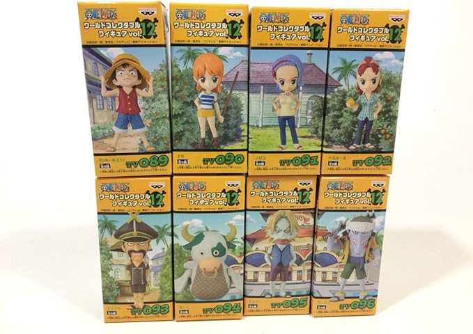 Amazon ワンピース ワールドコレクタブルフィギュア Vol 12 全8種 Onepiece ワーコレ フィギュア ドール 通販