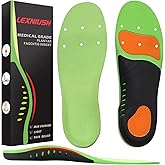 Plantar Fasciitis Arch Support Shoe Inserts Women & Men - Insoles Orthotic Inserts for Flat Feet, Cushioning Shoe Insoles for Foot Pain, Running, Heel Spurs, Arch Pain High Arch - Boot Insoles