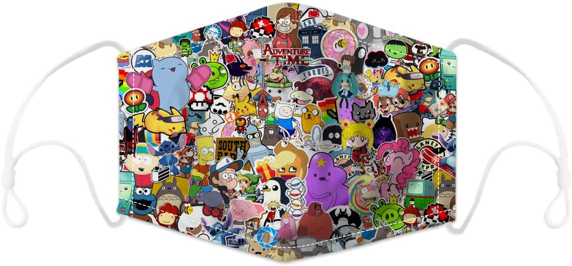 Cloth Face Mask Washable with Filter Anti Dust Mouth Mask Fashion Reusable Fabric Face Mask