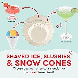 Dash Deluxe Shaved Ice & Slushy Maker with Serving