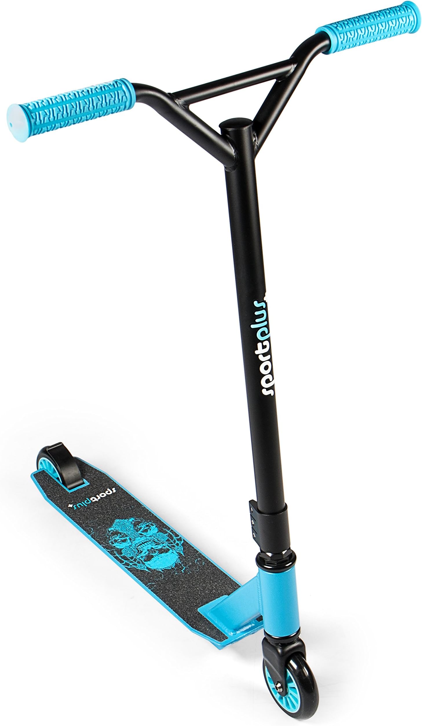 SportPlus Stunt Scooter with ABEC-9 Bearings and PP Wheels – Freestyle Scooter with Robust Frame Perfect for Performing Tricks