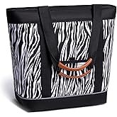 TIIOCTI Insulated Cooler Bag Reusable Grocery Tote Bags Transport Large Lunch Box for Women