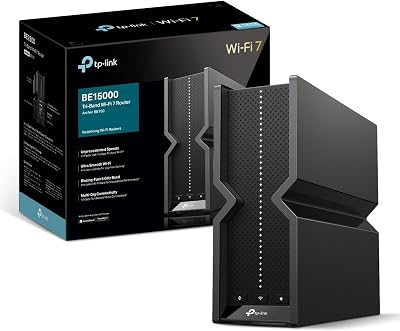 TP-Link Archer BE700 Tri-Band WiFi 7 Router 15 Gbps 8-Stream 10G Multi-Gig