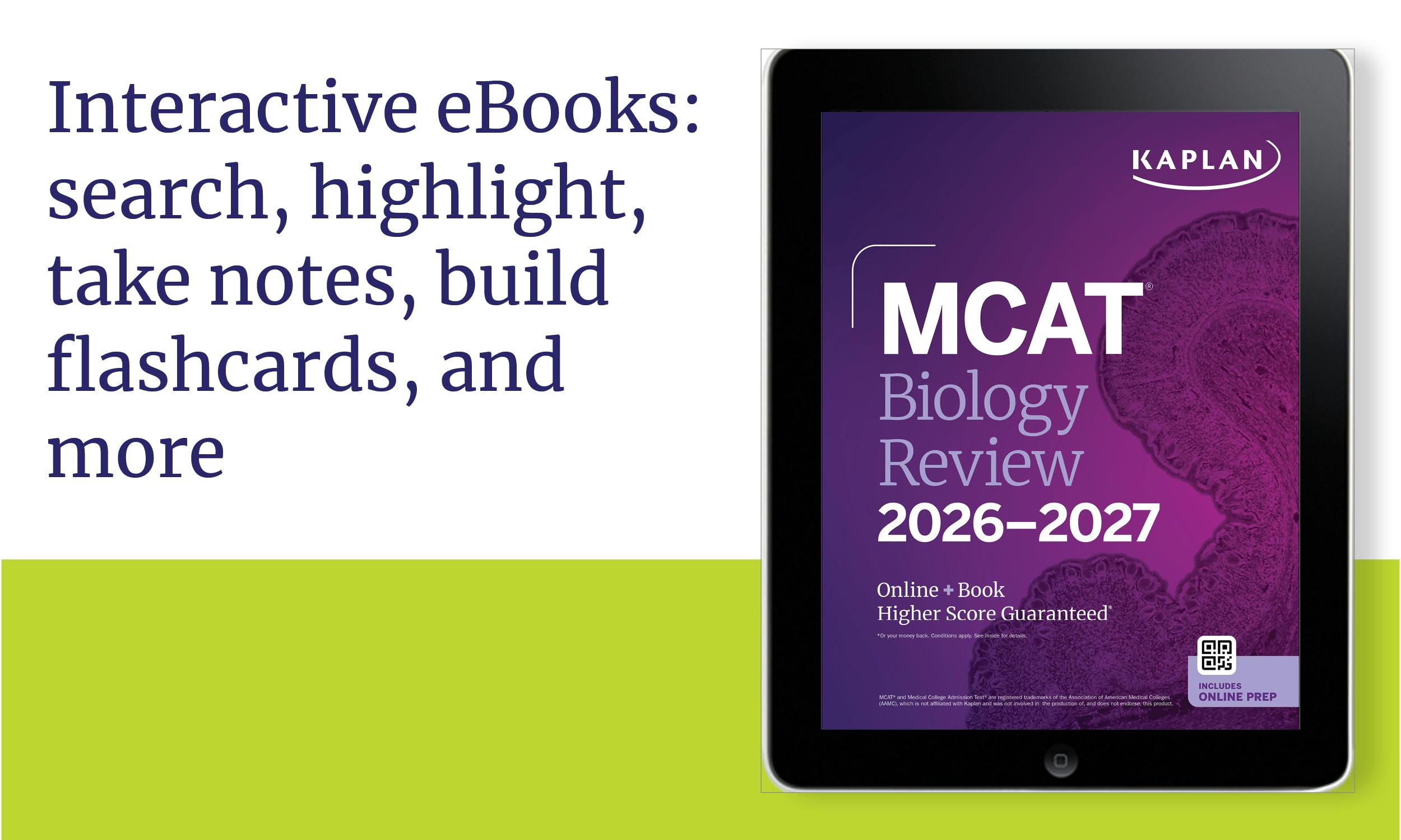 MCAT Complete 7-Book Subject Review 2026-2027, Set Includes Books, Online Prep, 3 Practice Tests (Kaplan Test Prep) MCAT Complete 7-Book Subject Review 2026-2027, Set Includes Books, Online Prep, 3 Practice Tests (Kaplan Test Prep) Paperback